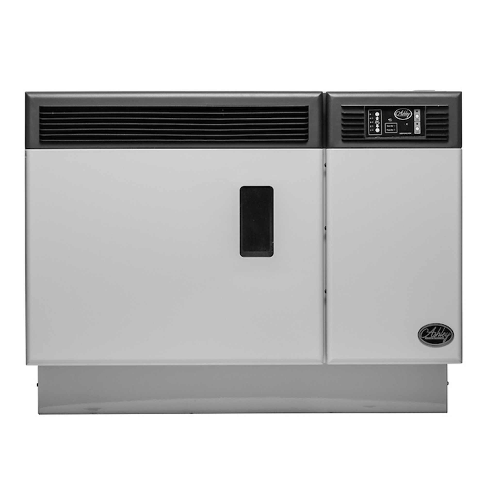 Ashley Hearth, 1000 Sq. Ft. Wall Mount Direct Vent Pellet Stove, Heat Output 24000 Btu/hour, Heating Capability 1000 ft², Model# AP5000